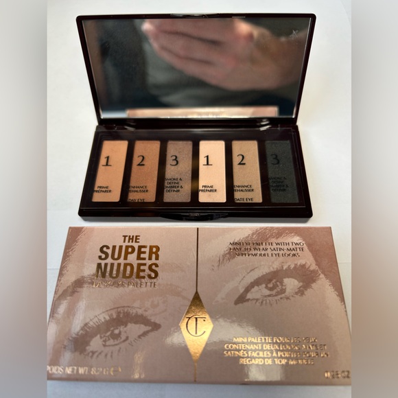 NWT🌷Charlotte Tilbury Super Nudes Easy Eyeshadow Palette